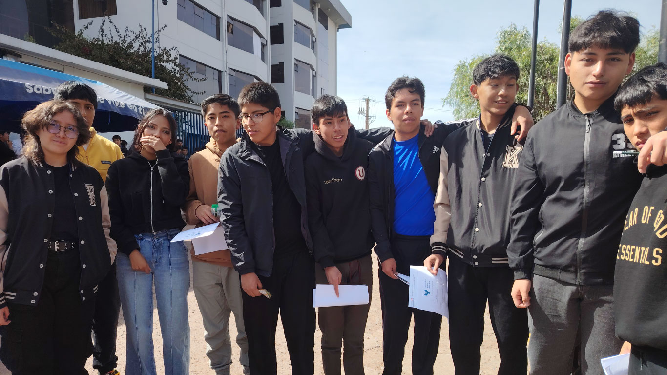 Estudiantes en orientación vocacional